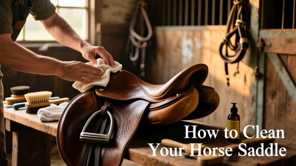 How To Clean a Horse Saddle