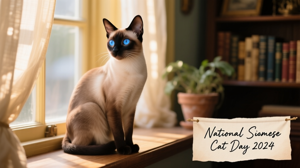 National Siamese Cat Day 2024: When It Is & How It’s Celebrated