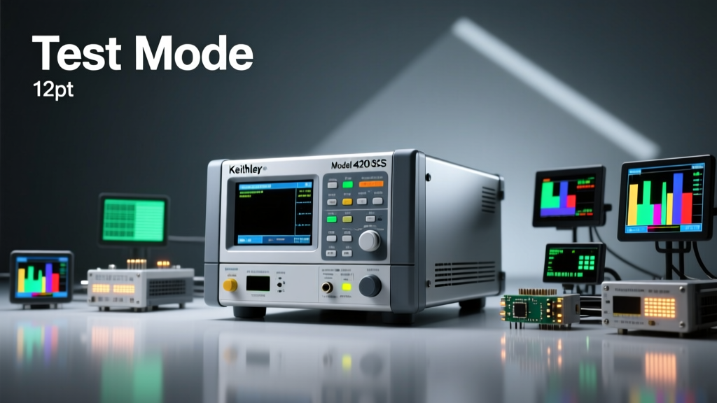 Keithley Model 4200-SCS Semiconductor Characterization System: Precision, Integration, and Measurement Integrity for Modern Device R&D