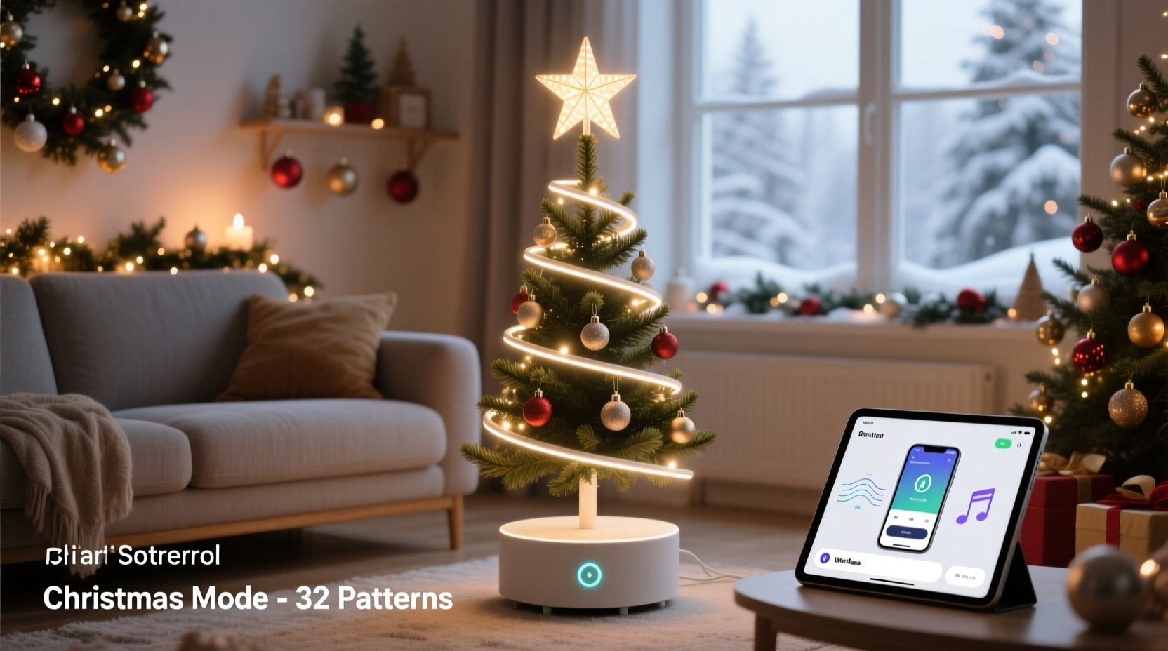 smart christmas tree stands with app control are they actually useful