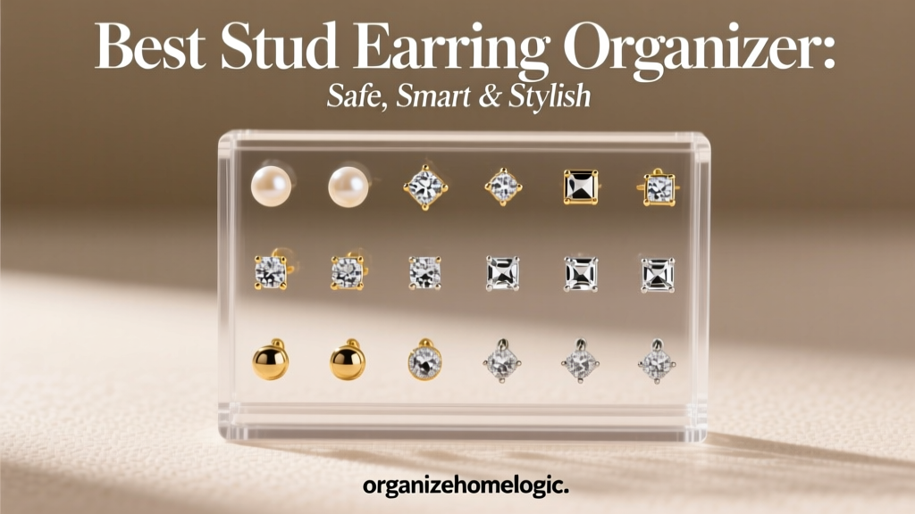 Best Stud Earring Organizer: Safe, Smart & Stylish
