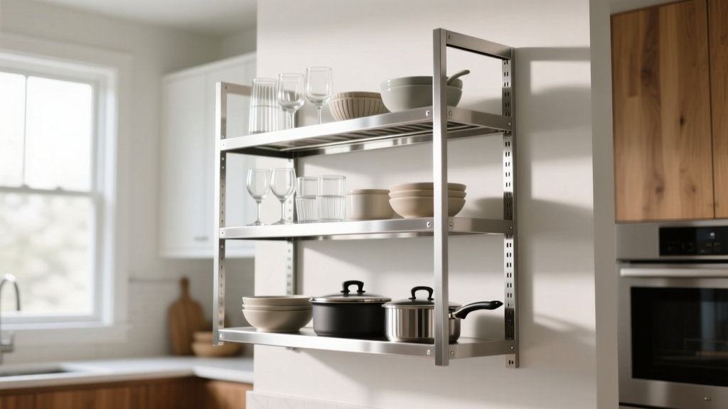 Best Stainless Kitchen Shelf Rack: Style & Strength