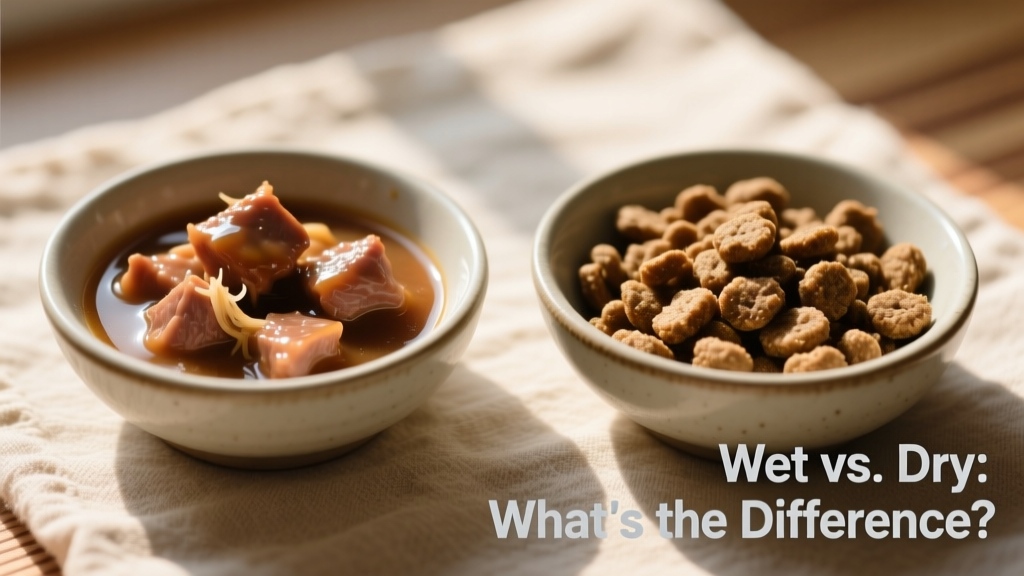 Wet vs. Dry Cat Food: What’s the Difference?