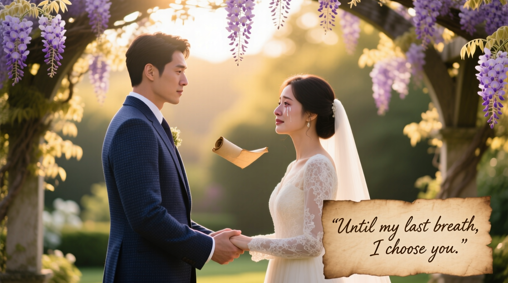 how to end your wedding vows