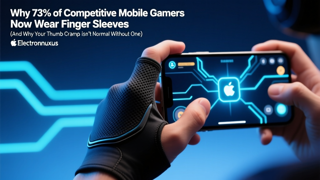Why 73% of Competitive Mobile Gamers Now Wear Finger Sleeves (And Why Your Thumb Cramp Isn’t Normal Without One)