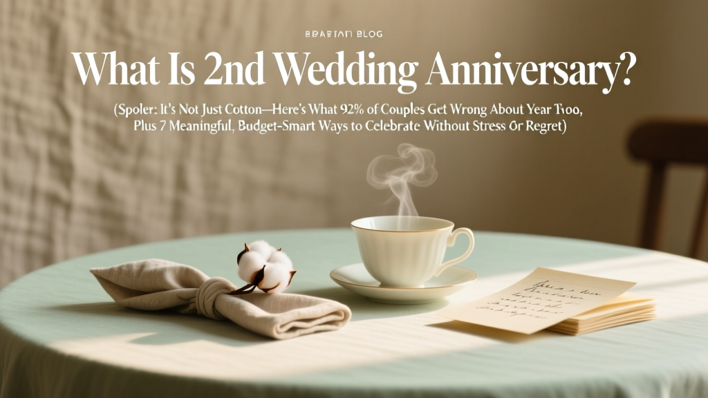 2nd Wedding Anniversary: What It Really Means (2026)