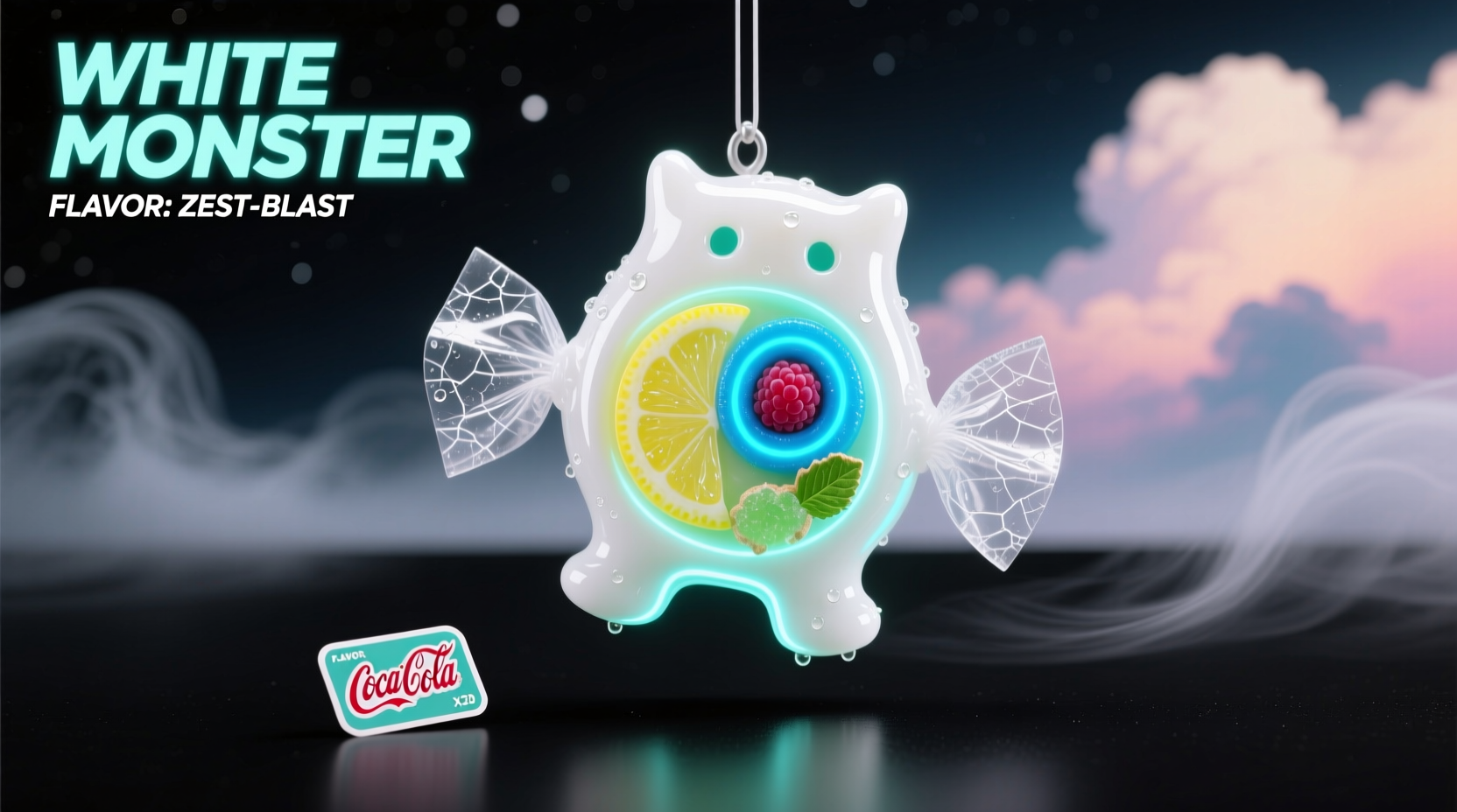 what flavor is white monster