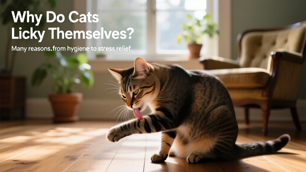 Why Do Cats Lick Themselves? There Are Many Reasons