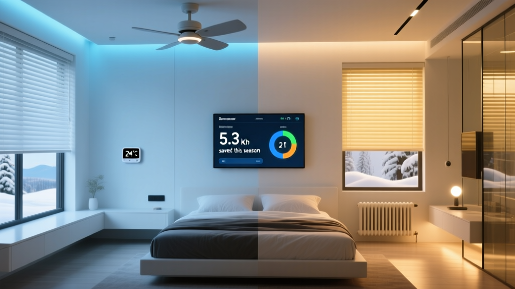 Smart Bedroom Seasonal Adjustments: Summer Cooling & Winter Heating Optimization