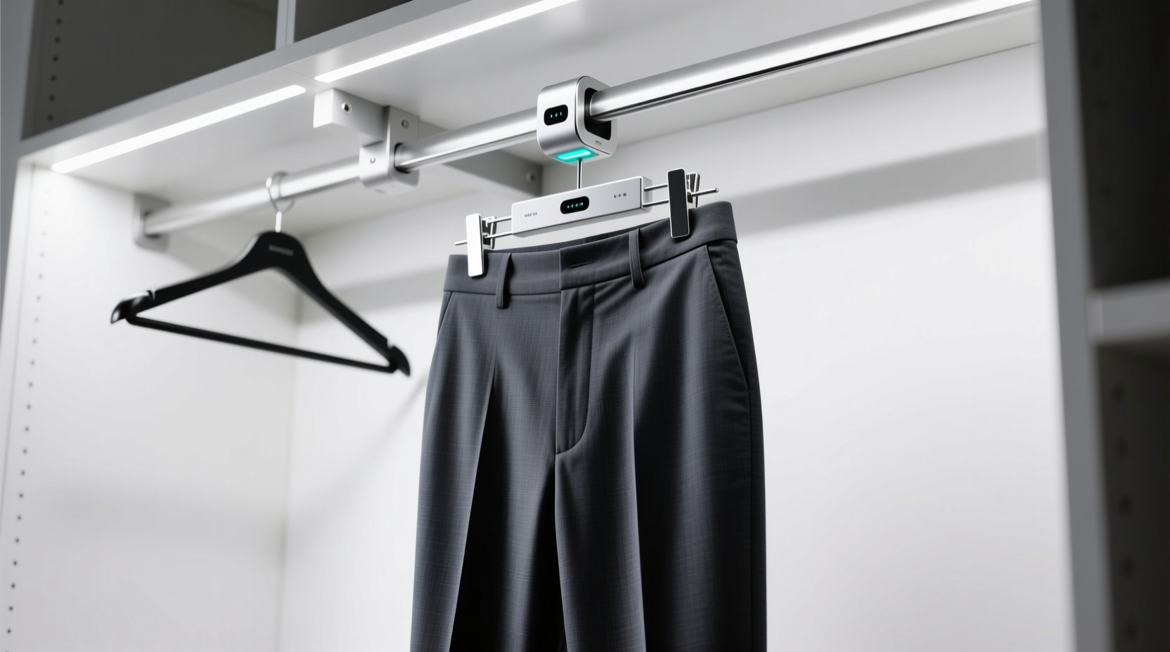 closet organization tips for tapered trousers