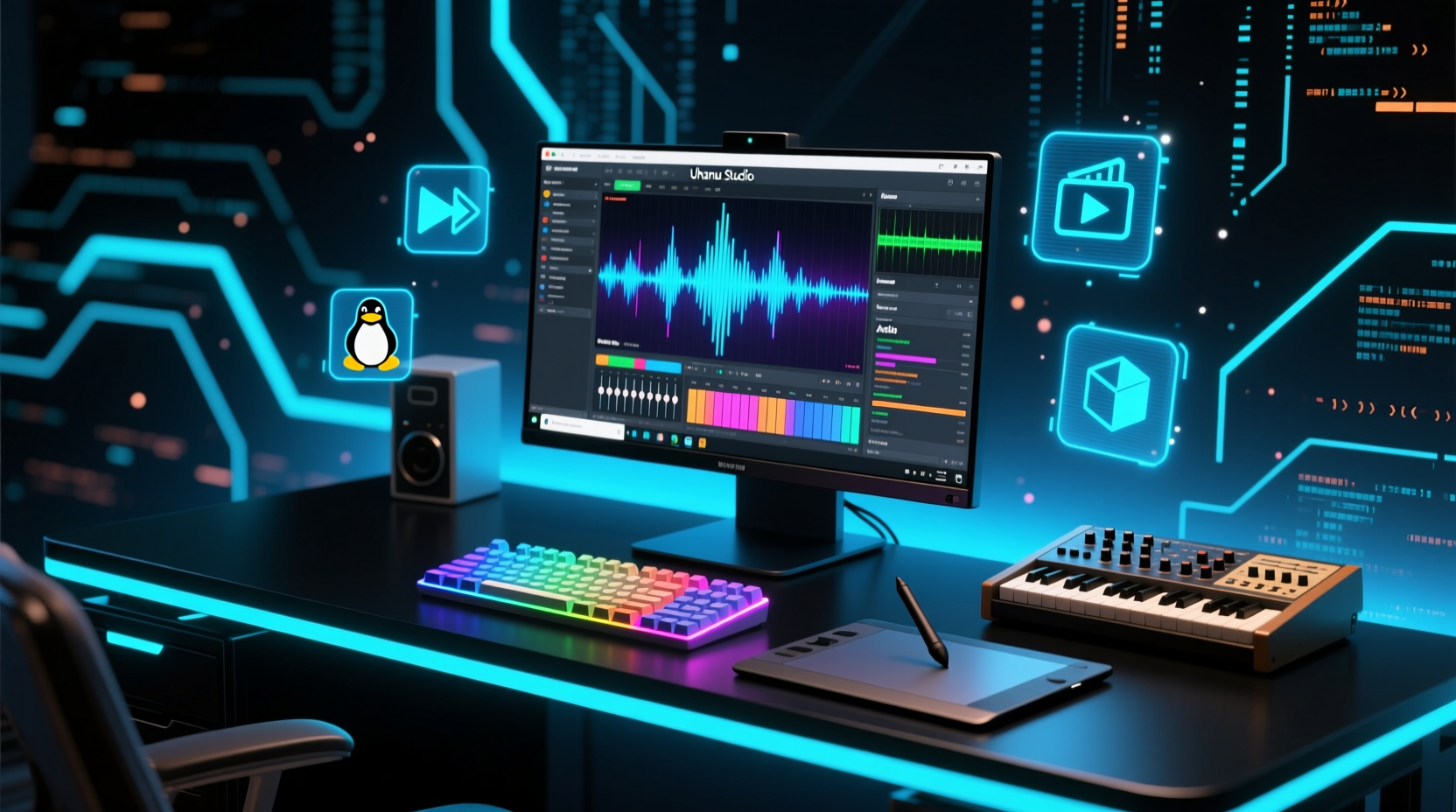 install ubuntu studio linux for the creative set