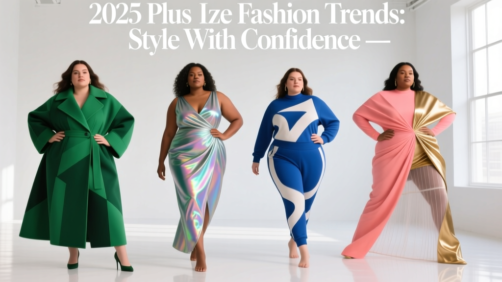 2025 Plus Size Fashion Trends: Style With Confidence
