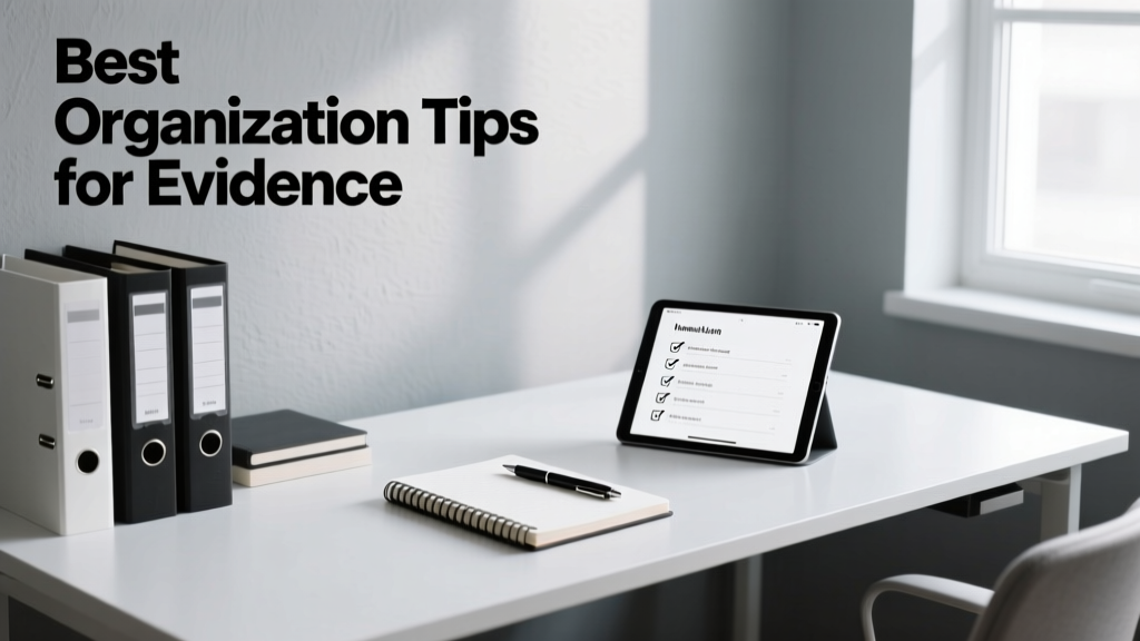 Best Organization Tips for Evidence: Practical, Field-Tested Strategies for Law Enforcement and Legal Professionals