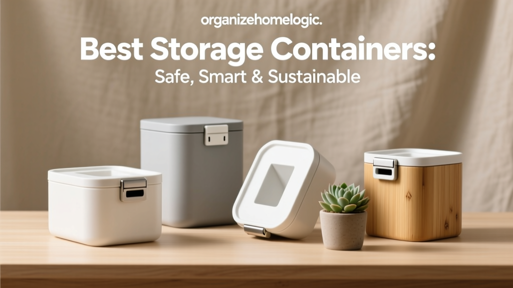 Best Storage Containers: Safe, Smart & Sustainable