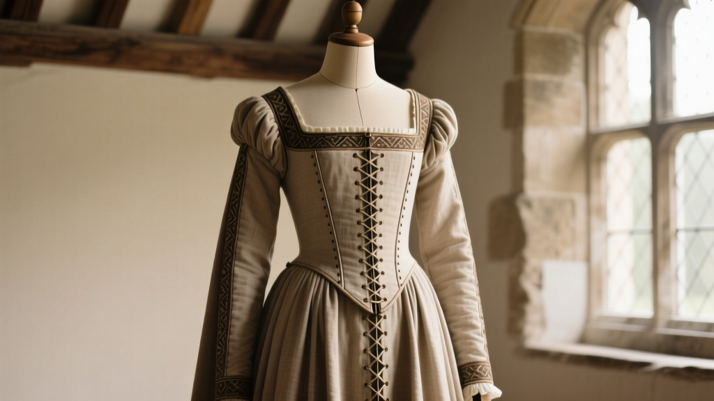 Authentic Tudor Kirtle Construction: 2026 Fabric & Boning Guide