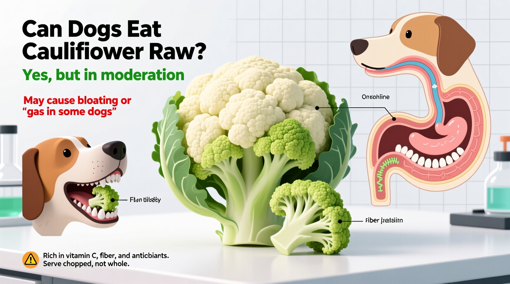 Can Dogs Eat Raw Cauliflower? Vet-Approved Facts