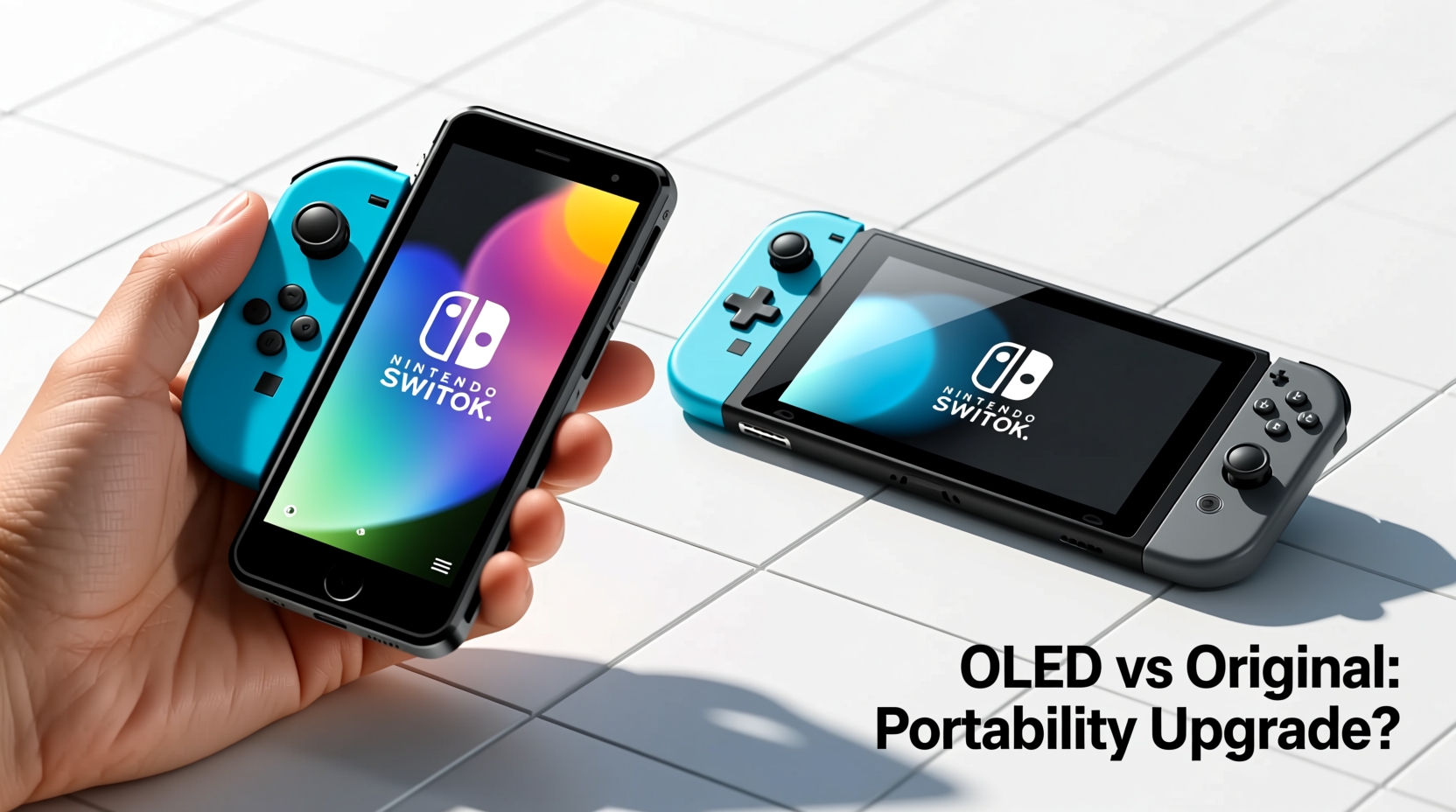 nintendo switch oled vs original which upgrade matters most for portability