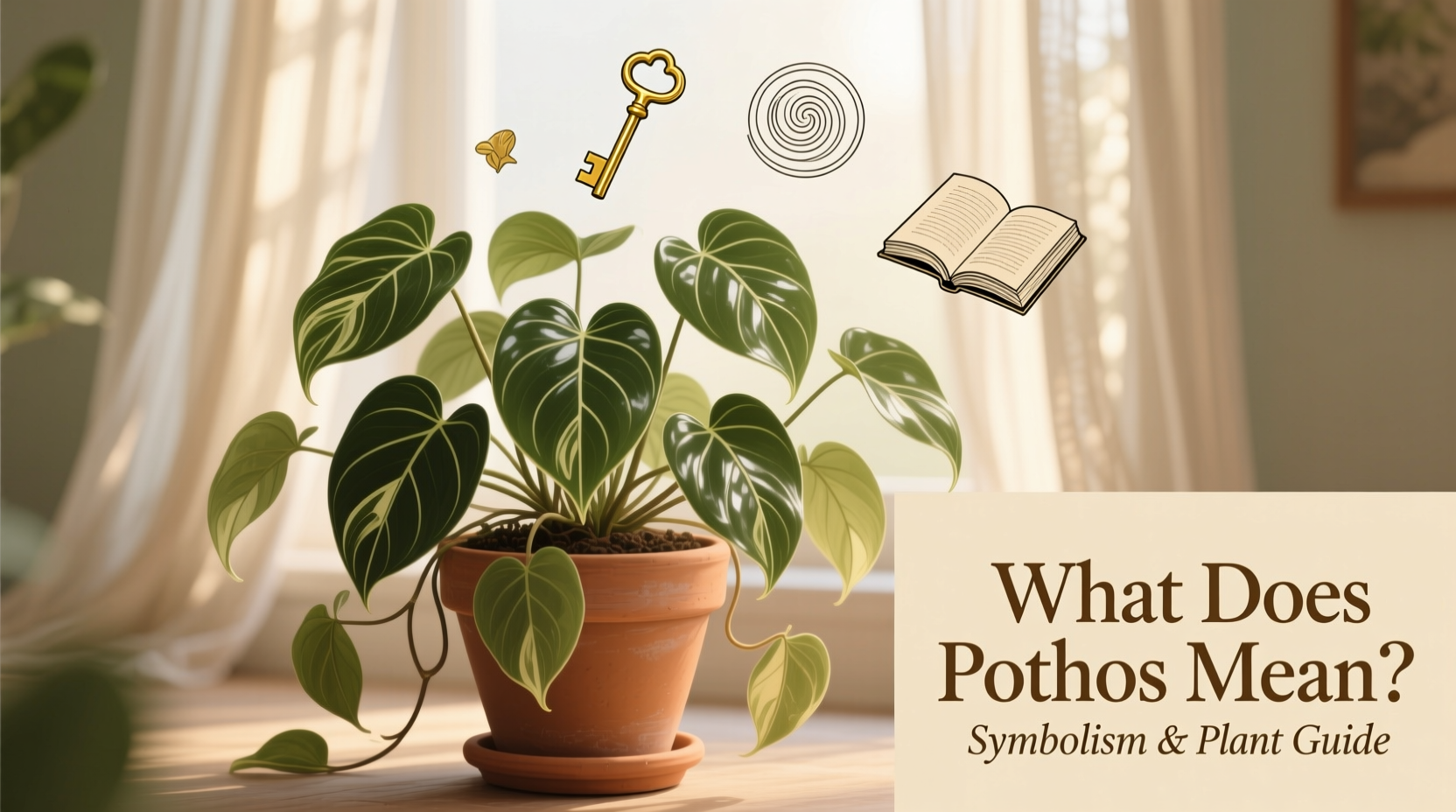 Pothos Plant: 5 Meanings & Care Tips | TheHomeSprouts