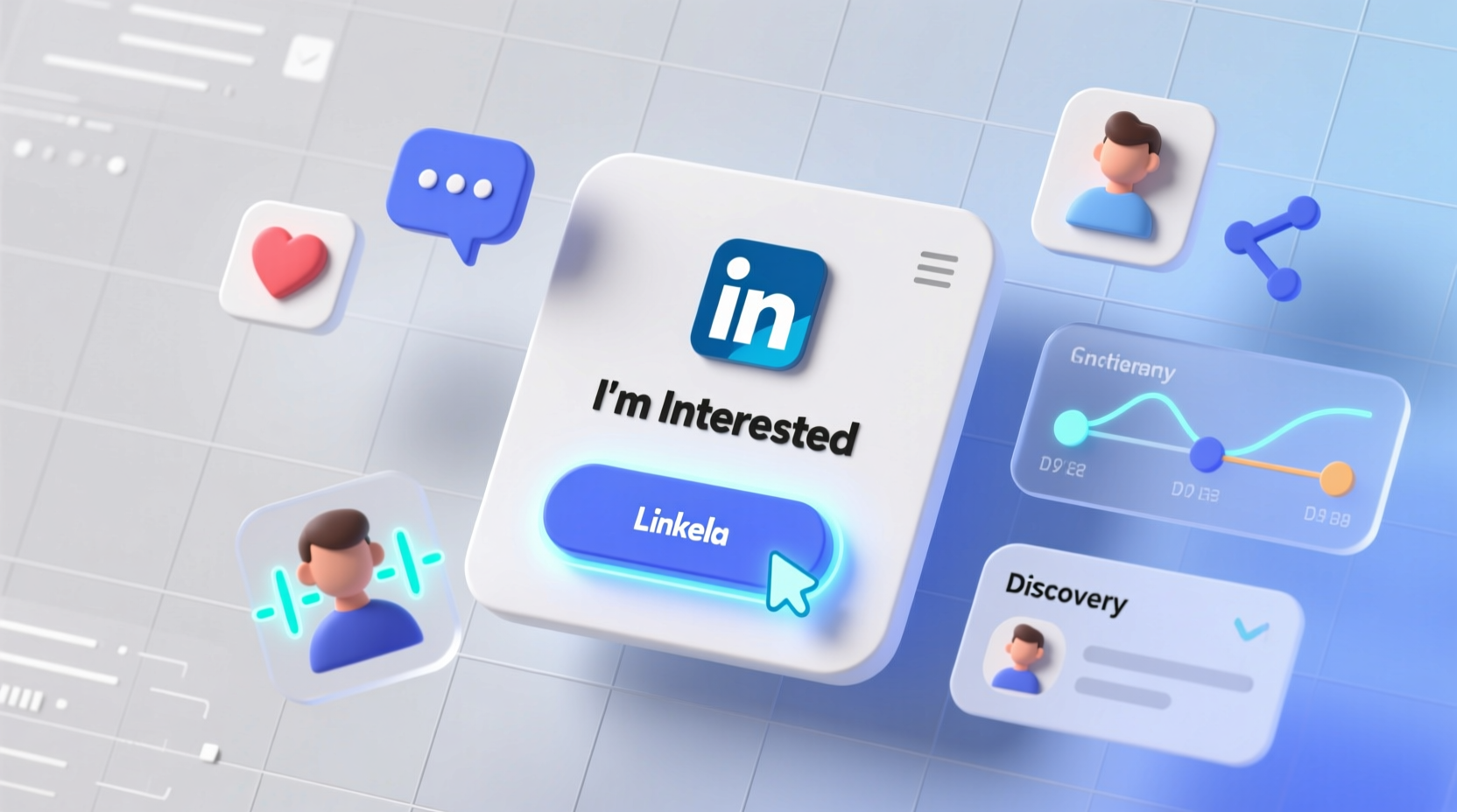 how to use im interested feature linkedin
