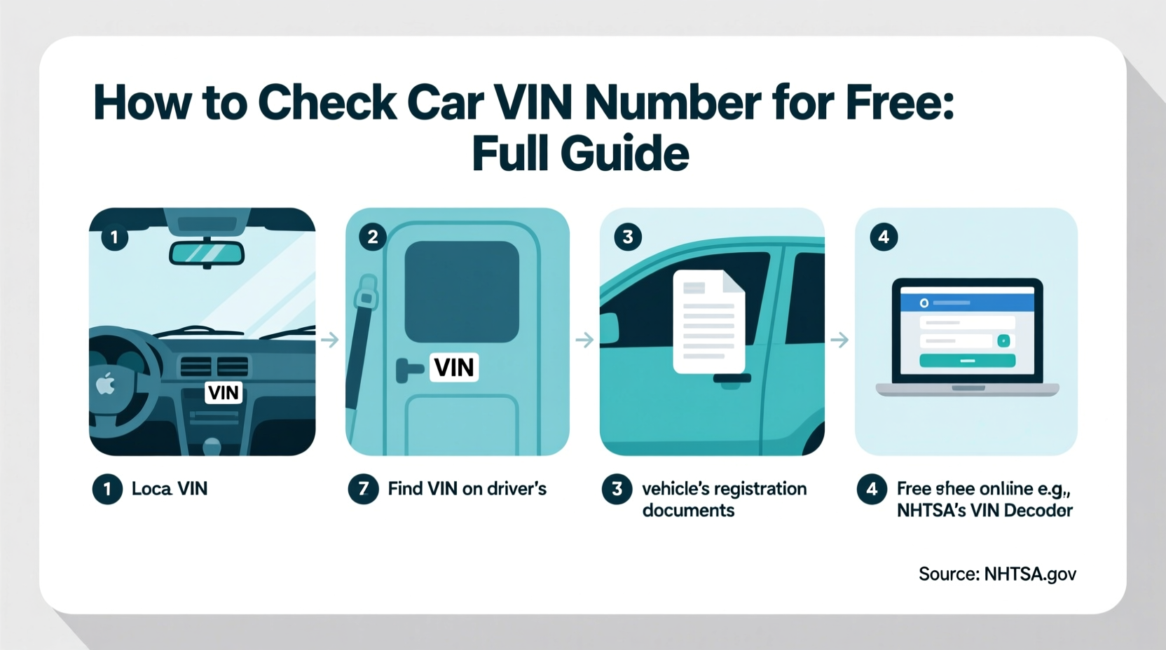 how to check car vin number free