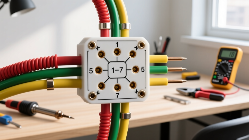 Standard Wiring Diagram for 7 Blade Trailer Connector Explained