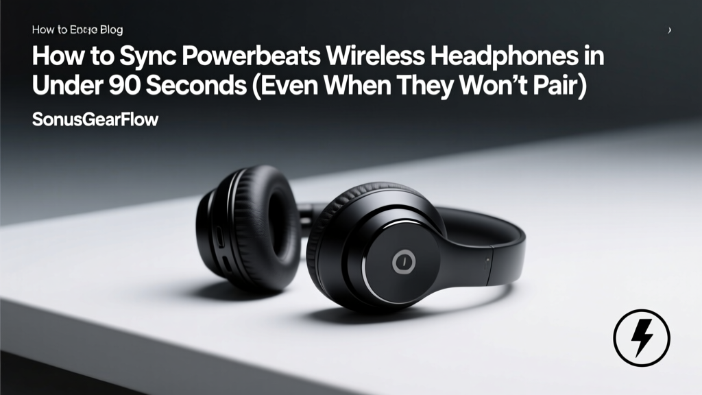 How to Sync Powerbeats Wireless Headphones (2026)