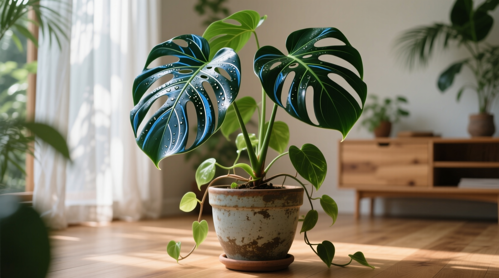 philodendron peltatum Philodendron sp. 'Peltatum' – Silver-Toned Heart with Velvety Finish main image 1