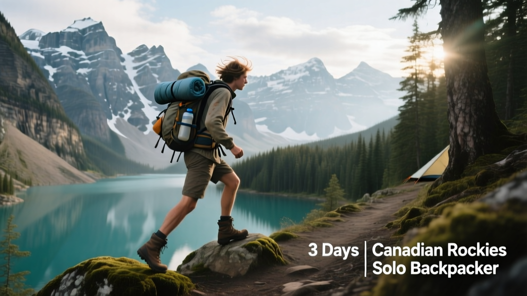 3 Days Canadian Rockies Independent Backpacker: A Realistic, Budget-Friendly Itinerary for Solo Hikers