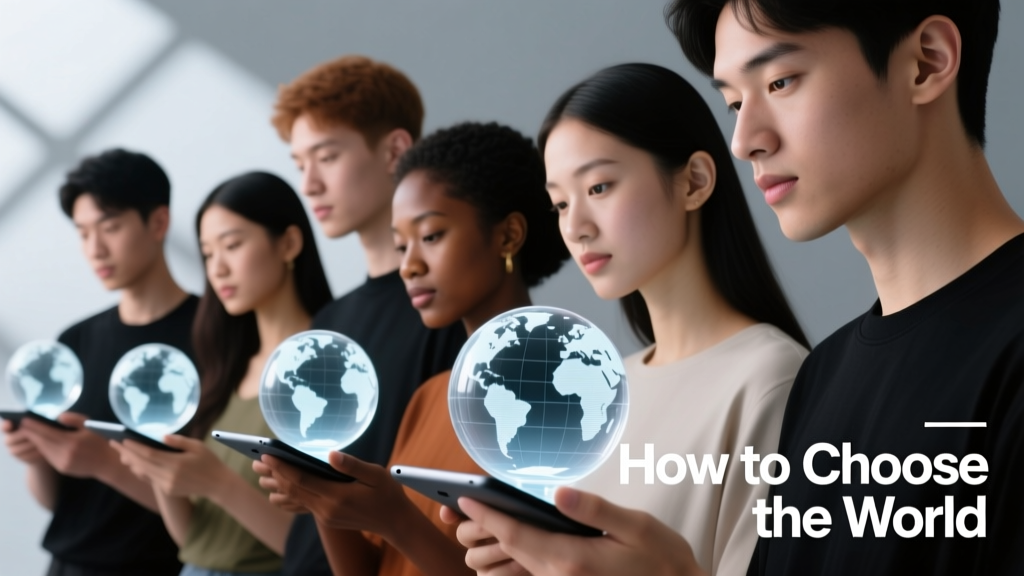 How to Choose World: A Practical, Evidence-Based Framework for Selecting Global Experiences