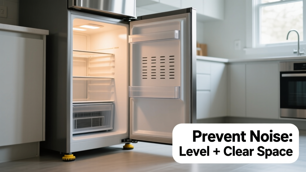 How to Prevent Your Refrigerator from Making Noise