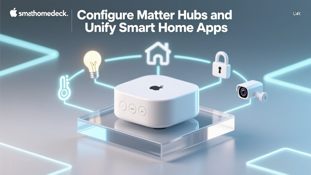 How to Configure Matter Hubs and Unify Smart Home Apps