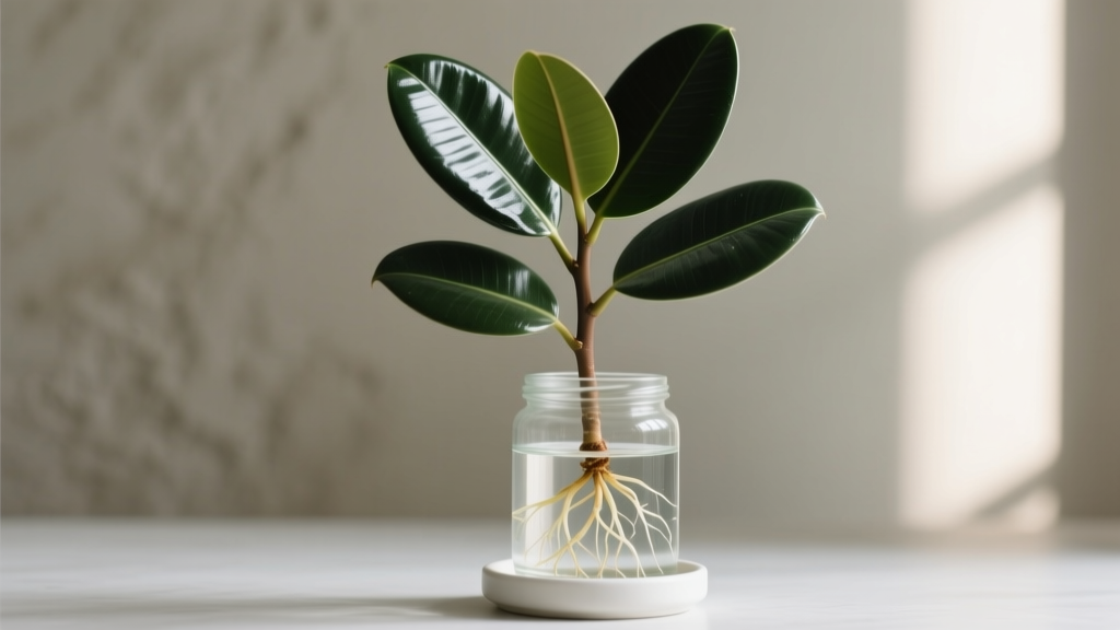 Rubber Plant Propagation: Water Method That Works