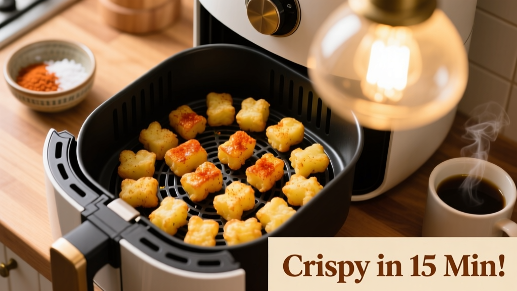 How to Air Fry Tater Tots in Oven (Crispy & Easy!)