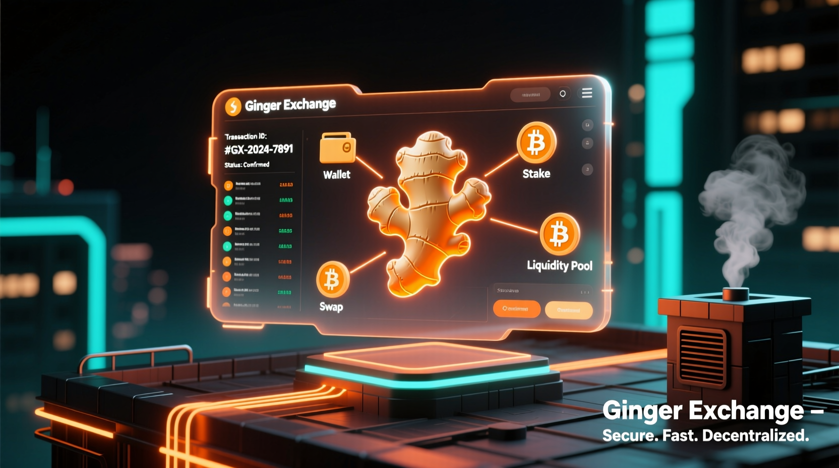 what is ginger exchange and how does it work