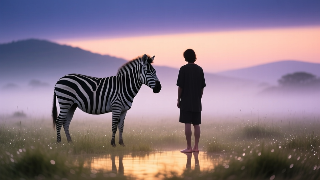 Zebra Feeling Peace: Emotional Dream Meaning