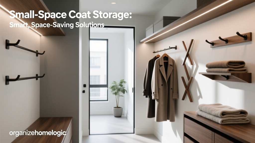 Small-Space Coat Storage: Smart, Space-Saving Solutions