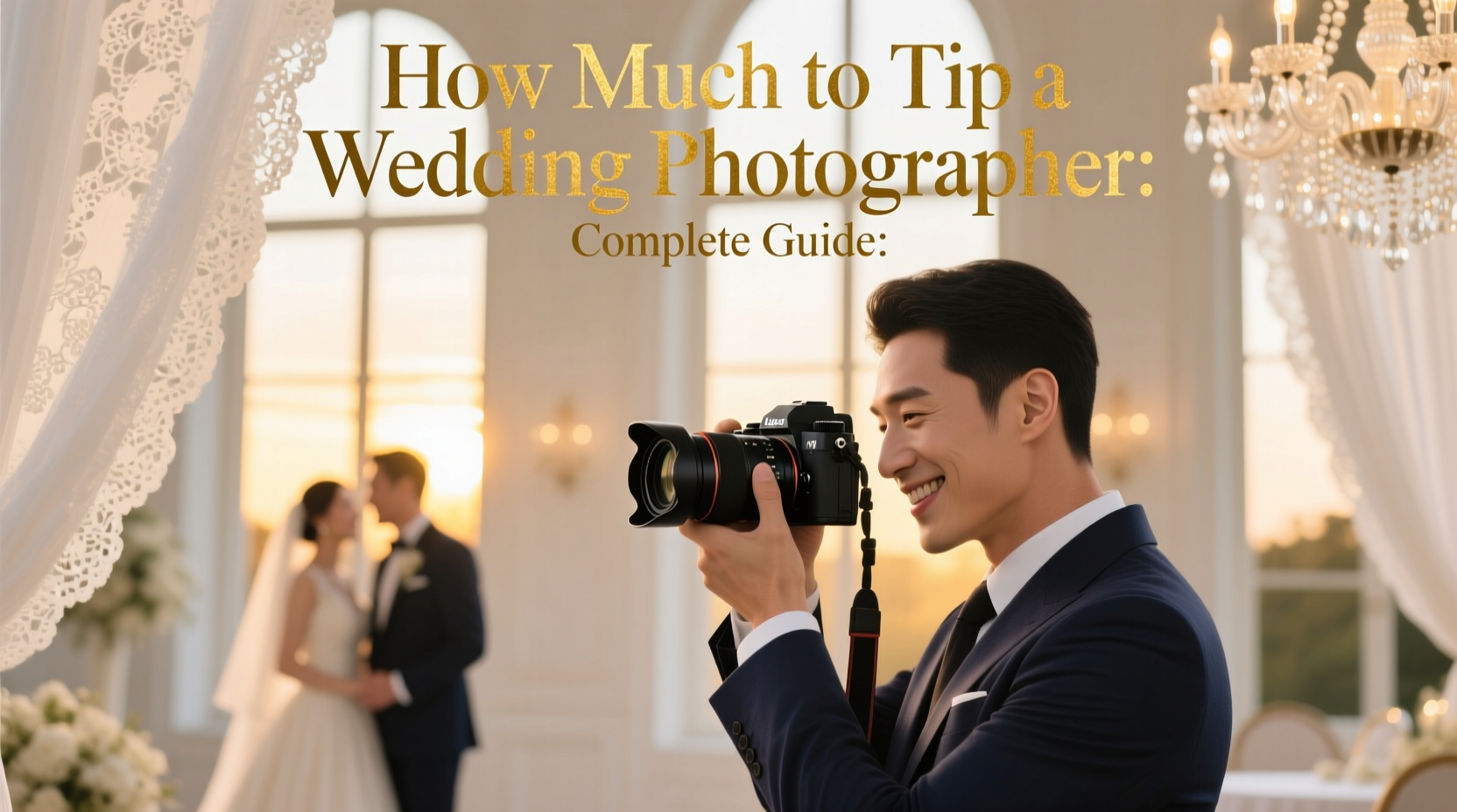 how much to tip photographer for wedding