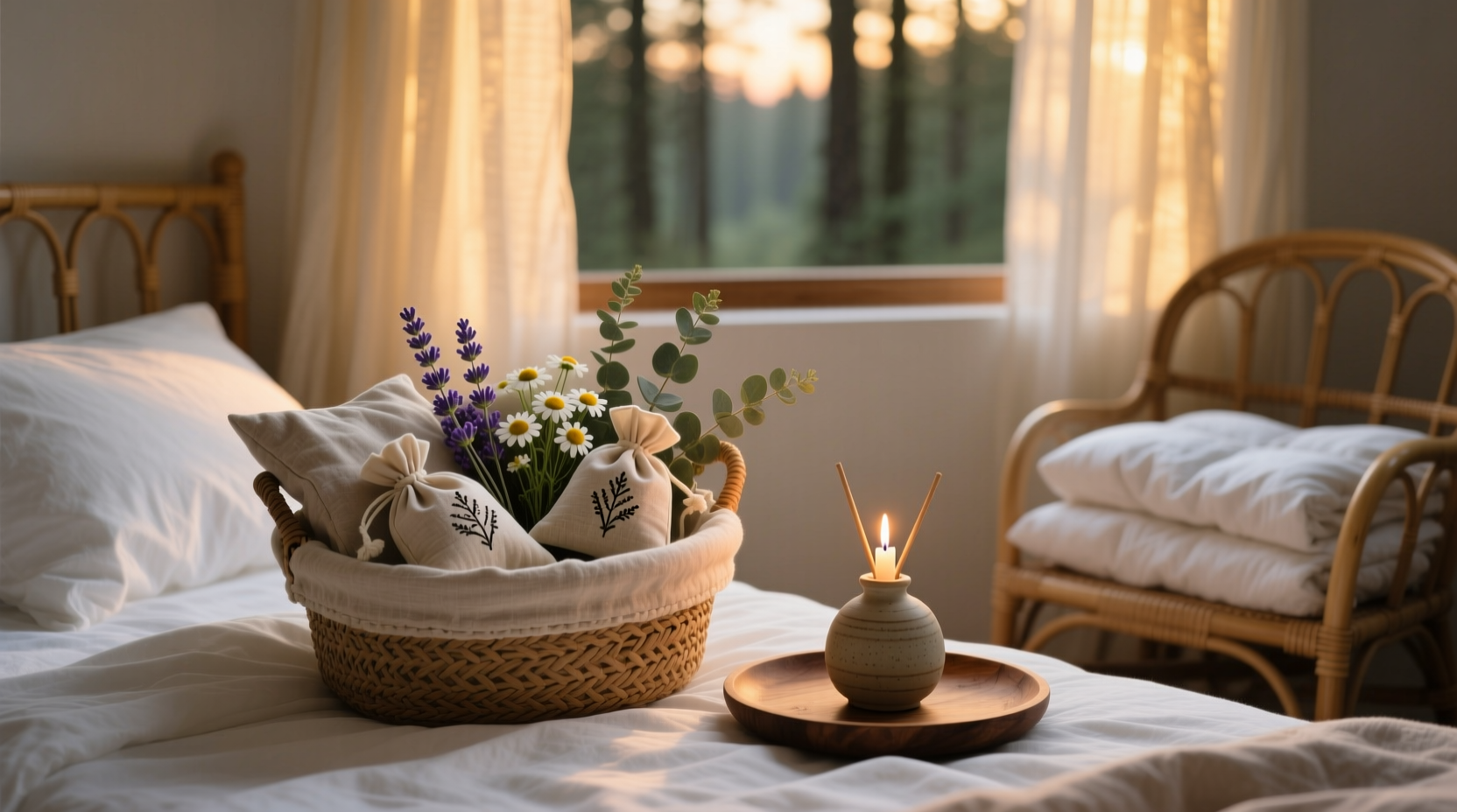 closet organization tips for aromatherapy sachets