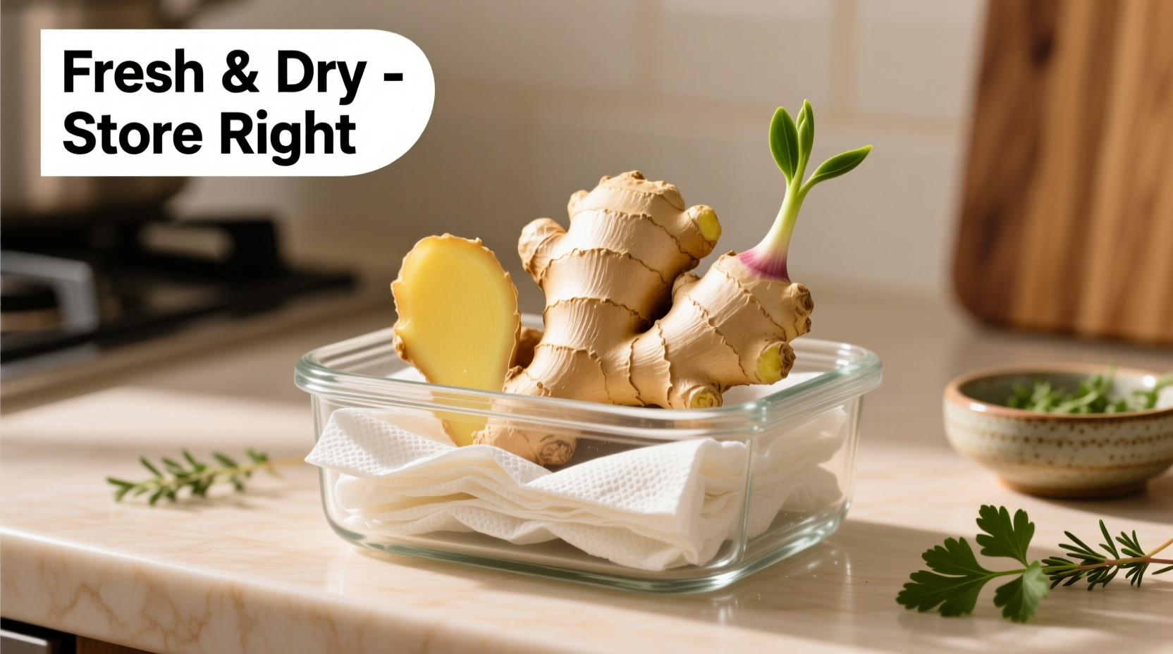 Sorting Ginger Storing Ginger: Science-Backed Freshness Methods