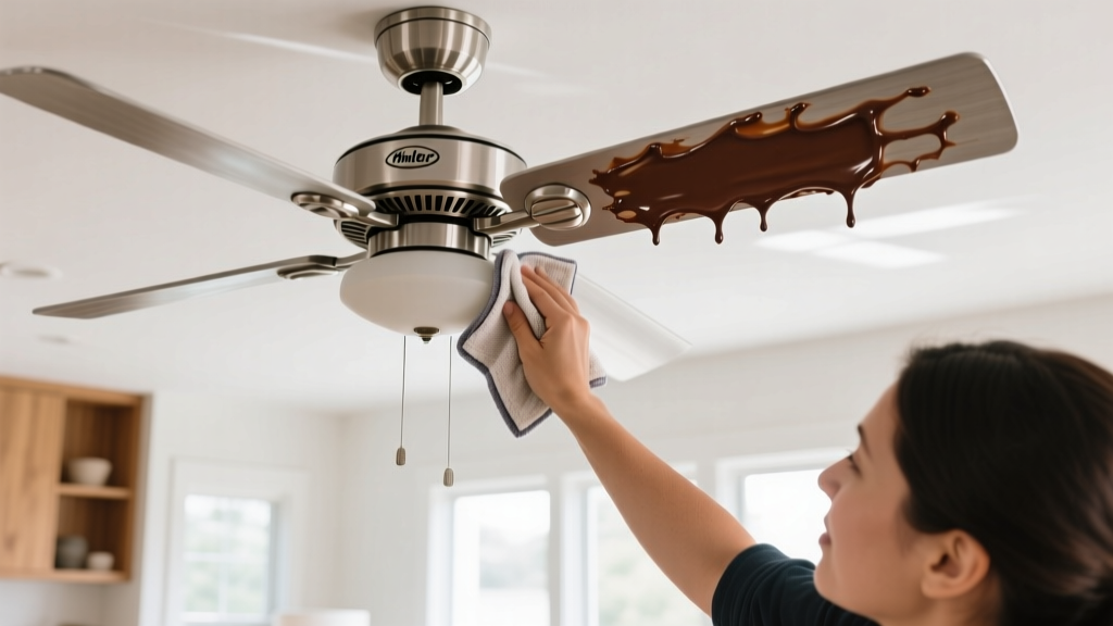Tested: How to Get Chocolate Out of Ceiling Fan Fast