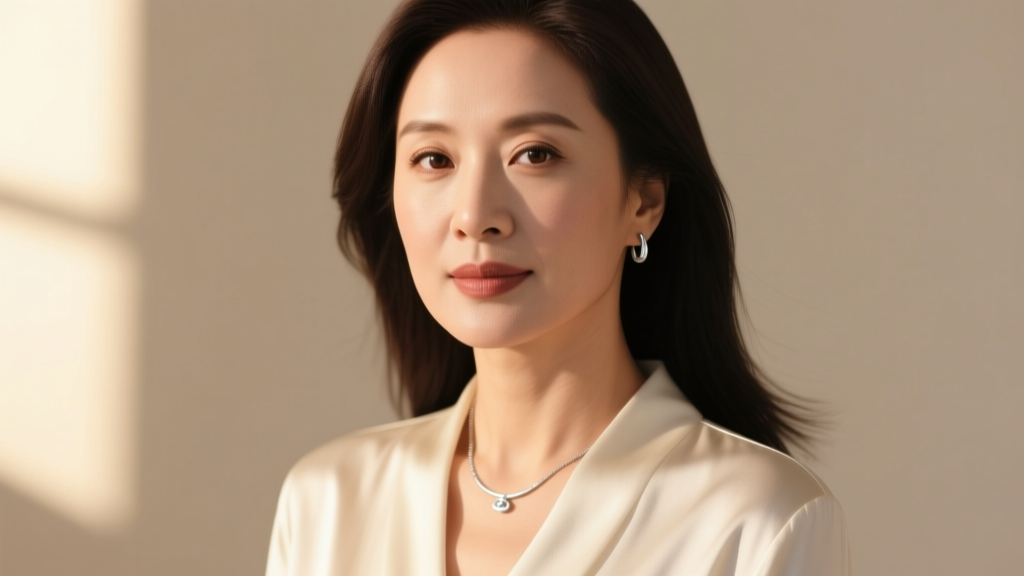 Close-up of a professional woman