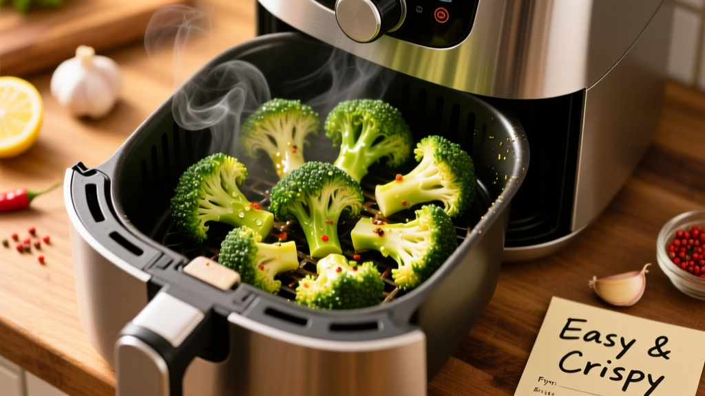 Easy Air Fryer Broccoli Recipes (Crispy & Budget-Friendly)