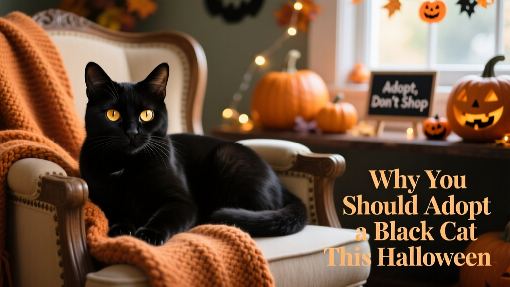 Why You Should Adopt a Black Cat This Halloween