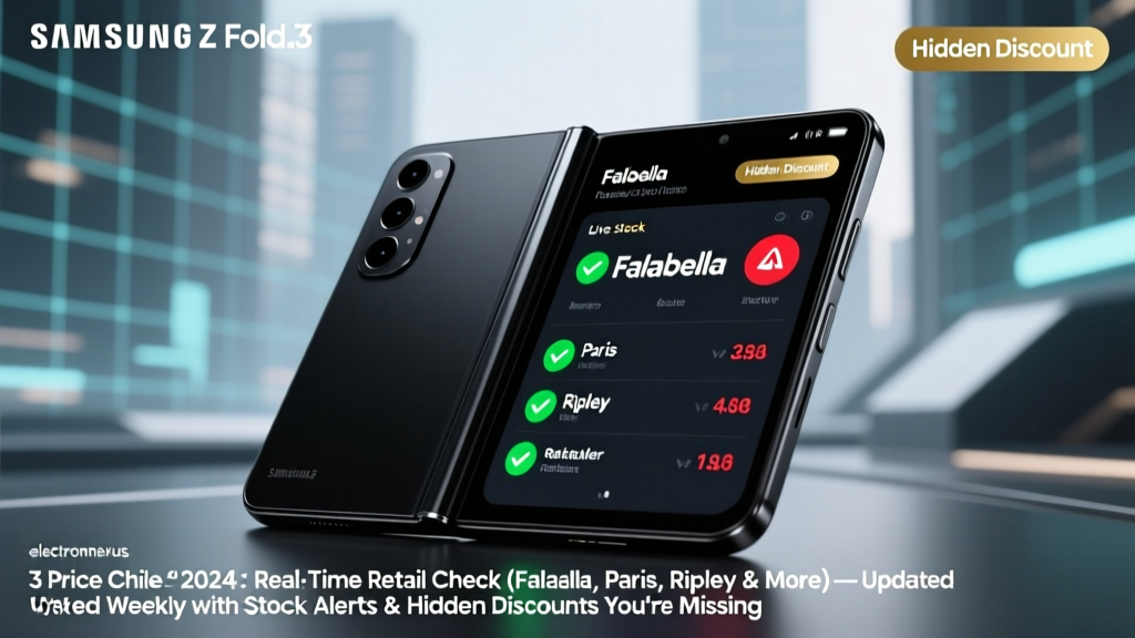 Samsung Z Fold 3 Price Chile 2024: Real-Time Retail Check (Falabella, Paris, Ripley & More) — Updated Weekly with Stock Alerts & Hidden Discounts You’re Missing