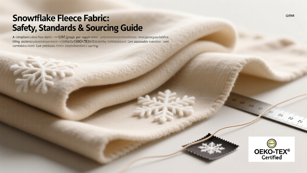 Snowflake Fleece Fabric: Safety, Standards & Sourcing Guide