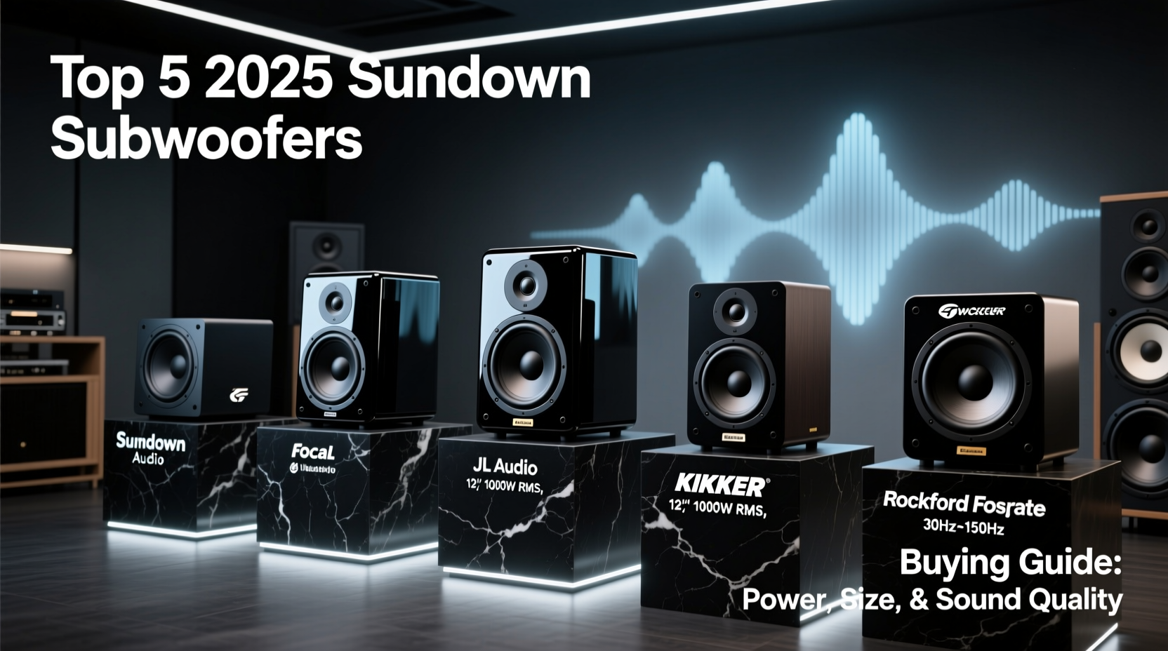 hot selling sundown subwoofer