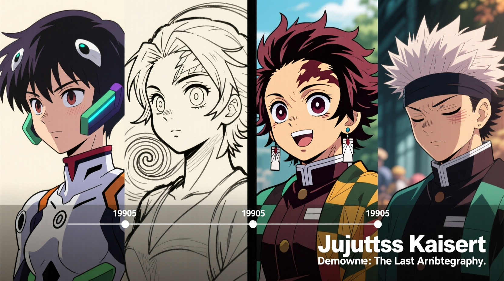 why did anime art styles evolve so drastically since the 90s and what drove the change