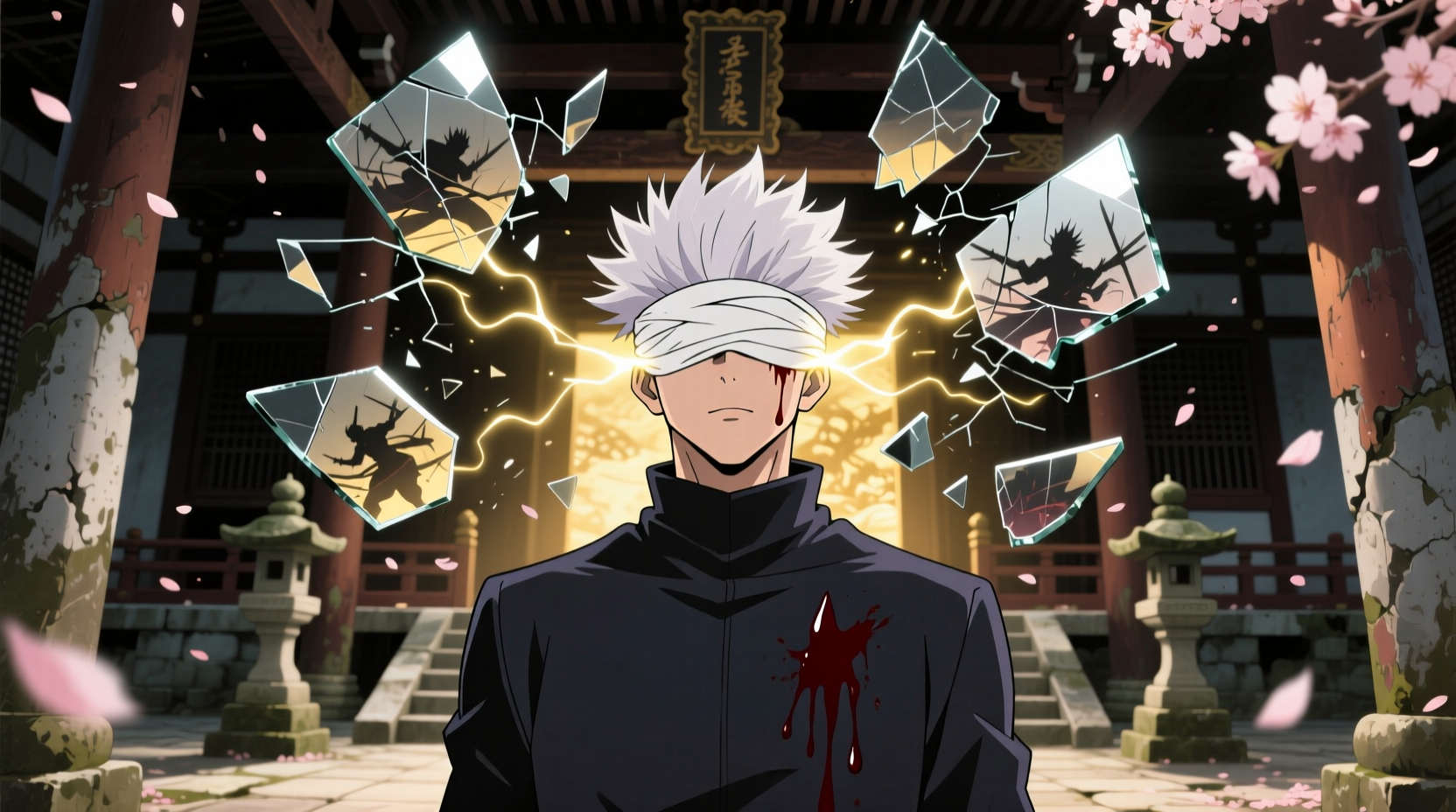 why does gojo cover his eyes in jujutsu kaisen meaning explained