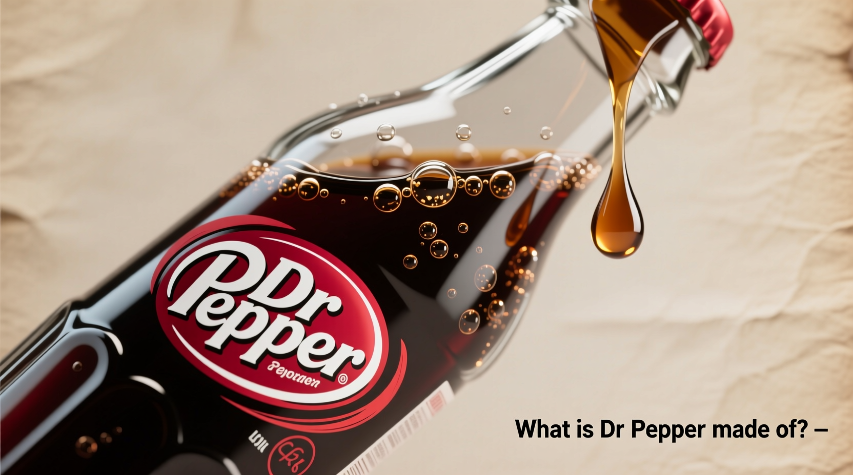 What Is Dr Pepper Made Of: Ingredients Revealed