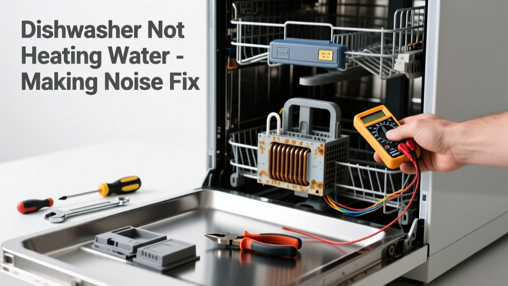 Dishwasher Not Heating Water & Making Noise Fix
